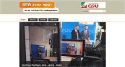 Desktop Screenshot of cdu-nrw-fraktion.de